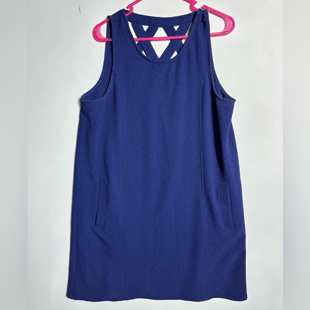 Jack BB Dakota Cobalt Blue Textured Dress